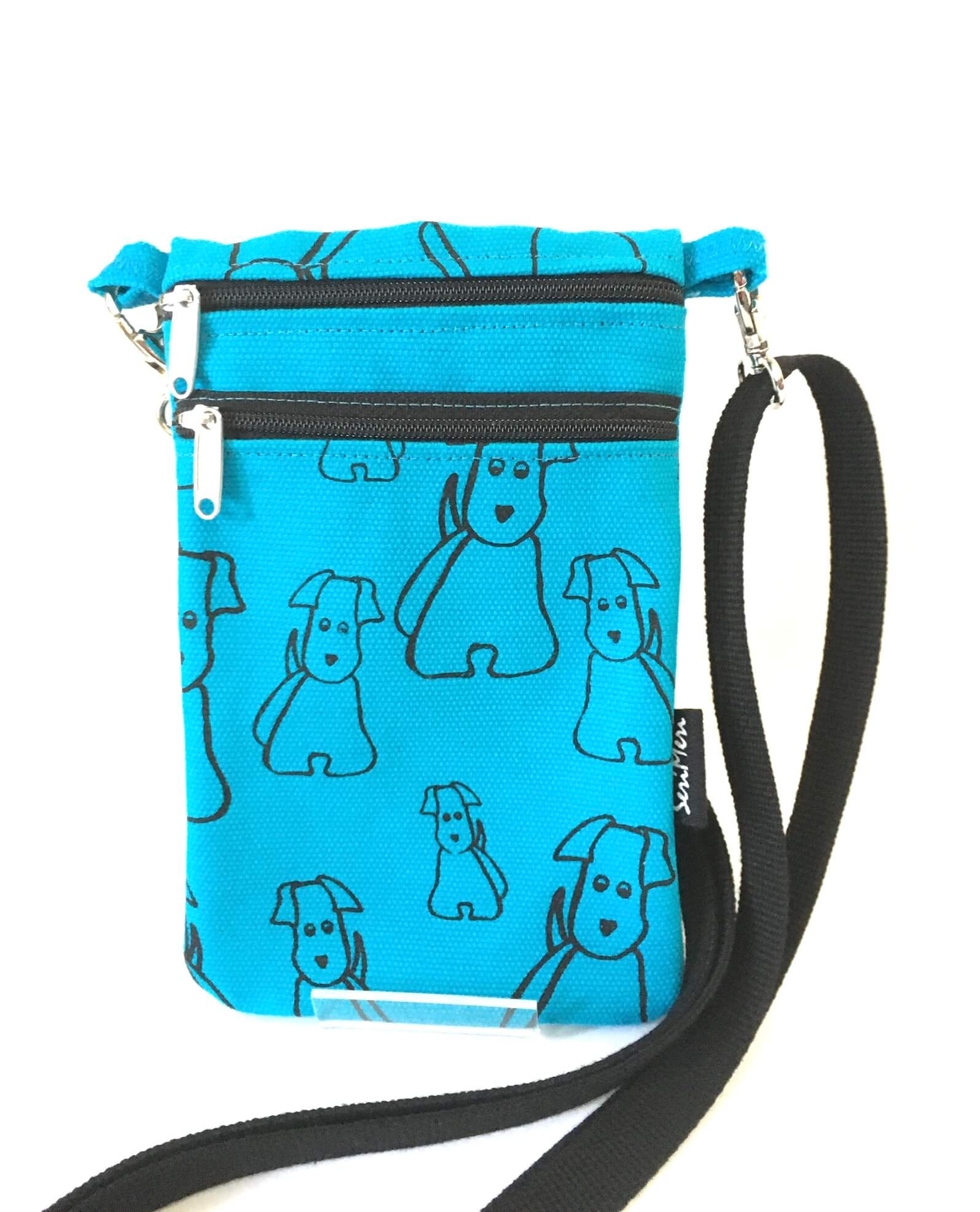 Kännykkälaukku, kuvio koira